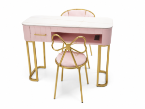 Bow Tie Manicure Table Set